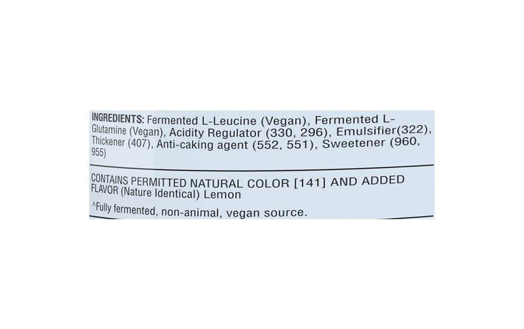 Procel Gluta-Leucine Lemon-Lime Flavor   Plastic Jar  400 grams